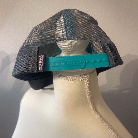 Patagonia Trucker Hat Teal/Gray - Picture 4 of 6